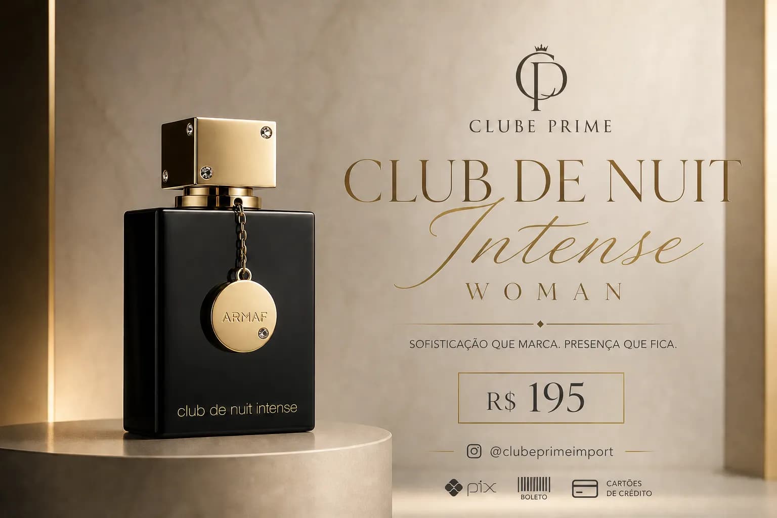 Club De Nuit Intense Woman Perfume Oil Armaf Feminino